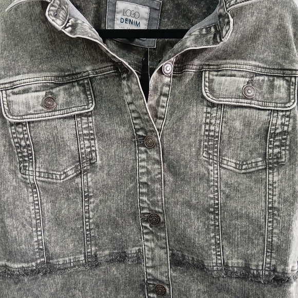 Denim Jacket LOGO by Lori Goldstein - Picture 3 of 9